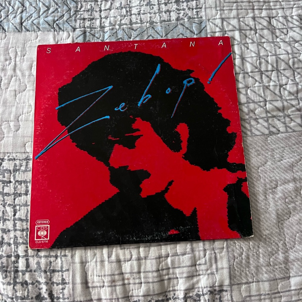 Santana | Zebop! LP Vinyl Record, 1981, Columbia Records